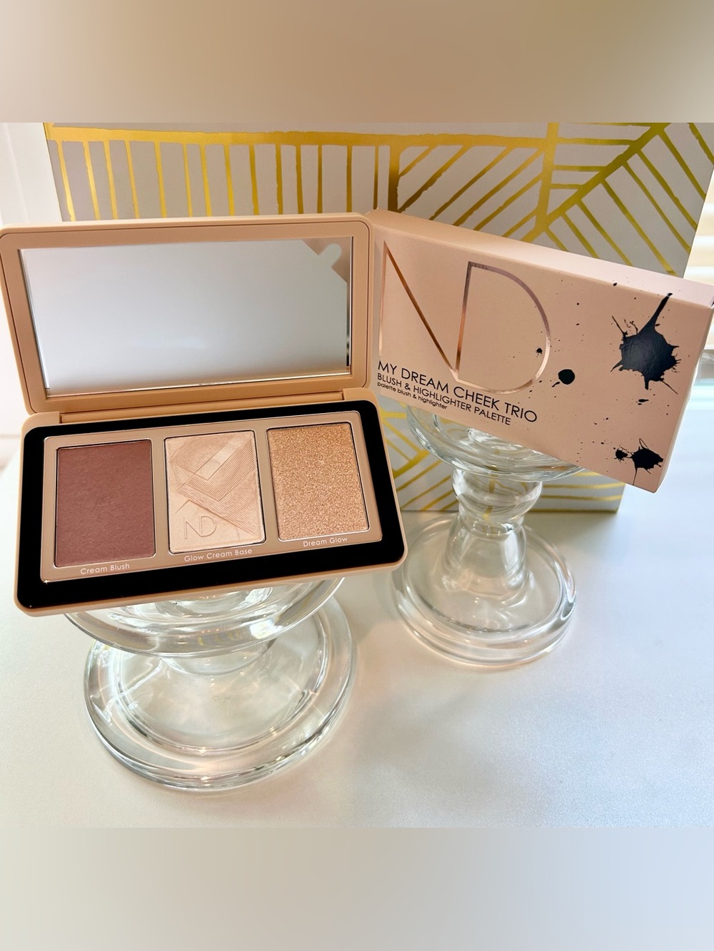 ✨ Natasha Denona My Dream Cheek Trio | Blush & Highlighter Palette | NIB ✨